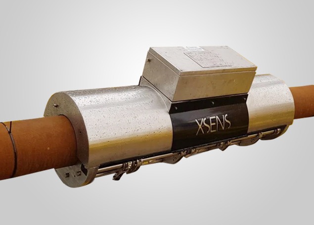 XSENS clamp-on water cut meter for non-intrusive 0-100% water in oil ratio measurement