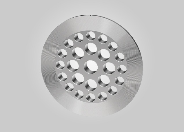 CPA 50E flow conditioner plate for swirl reduction and velocity profile correction