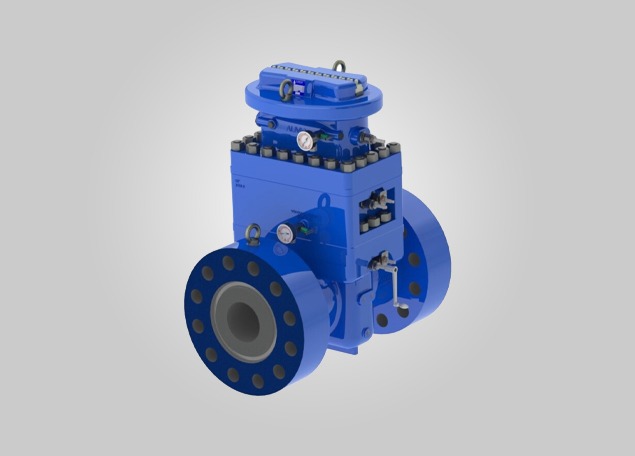 FlowMaster double block and bleed DBB orifice fitting for safe plate replacement under live flow